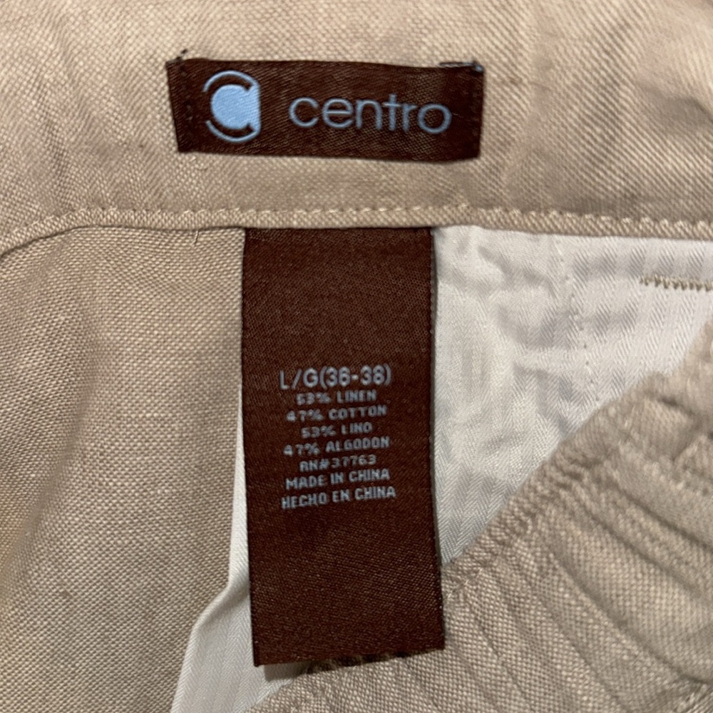 centro Cotton & Linen Trousers - Picture 9 of 11